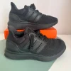 Adidas dziecięce czarne sneakersy sportowe roz. 31,5