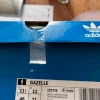 Adidas gazelle sneakers i str UK 11 , F 46