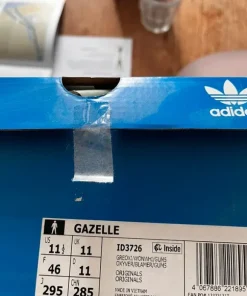 Adidas gazelle sneakers i str UK 11 , F 46