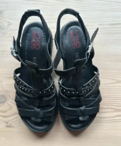 A.S.98 svarta sandaler stl 37