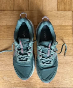 Asics sneaks oliven m pink