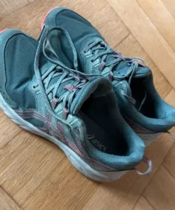 Asics sneaks oliven m pink