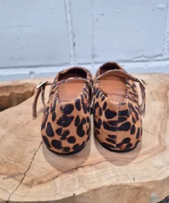 ASOS panterka Mary Jane balerinki damskie balletcore leopard coquette EU40 HIT