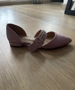 Baleriny gold&gold vera pelle