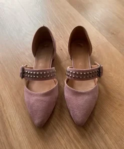 Baleriny gold&gold vera pelle