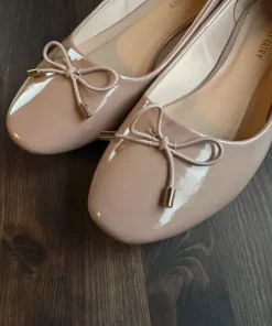 Ballerinaskor beige-rosa