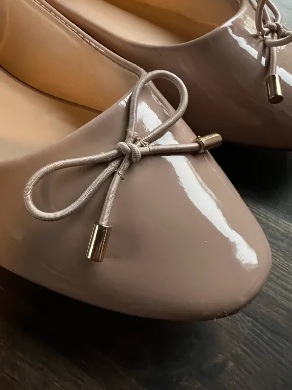 Ballerinaskor beige-rosa