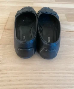 Ballerinaskor i läder