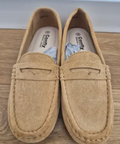 Beżowe mokasyny damskie Comfy 🤎