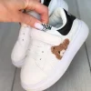 Białe sneakersy adidasy na rzepy 26