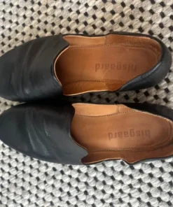 Bisgaard Ballerinaskor Svarta Strl 40 i Skinn Skor Loafers