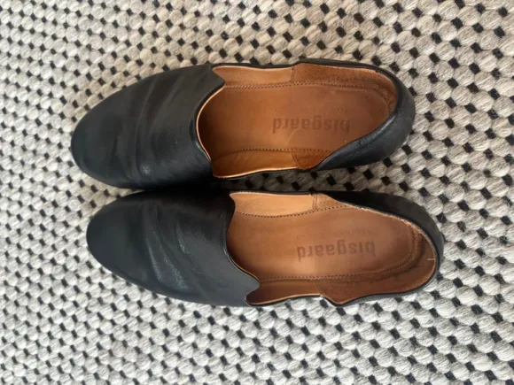 Bisgaard Ballerinaskor Svarta Strl 40 i Skinn Skor Loafers