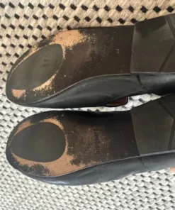 Bisgaard Ballerinaskor Svarta Strl 40 i Skinn Skor Loafers