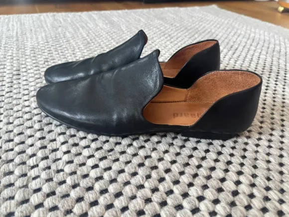 Bisgaard Ballerinaskor Svarta Strl 40 i Skinn Skor Loafers