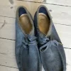 Blå clarks