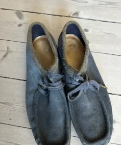 Blå clarks