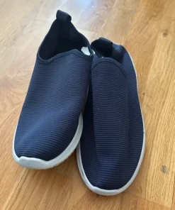 Blå skor