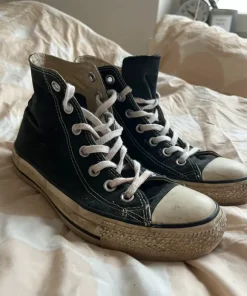 Black 37.5 High Converse