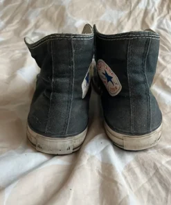 Black 37.5 High Converse