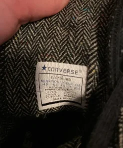 Black converse