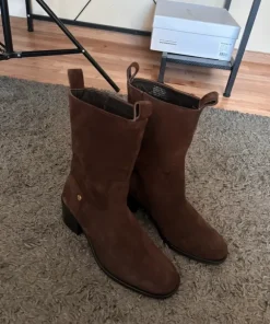 Botki zamszowe Copenhagen Shoes Ankle Boots Suede Leather Brown 38 Premium Luxury Vintage