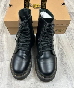 Buty Dr Martens Jadon Black skóra naturalna glany unisex masywne festival casual 41