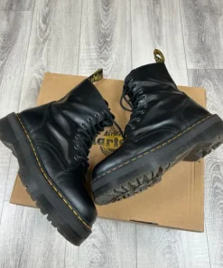 Buty Dr Martens Jadon Black skóra naturalna glany unisex masywne festival casual 41