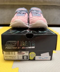 Buty dziecięce dziewczęce Skechers świecące