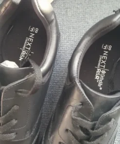 Buty eleganckie męskie Nowe Skóra naturalna czarne 42