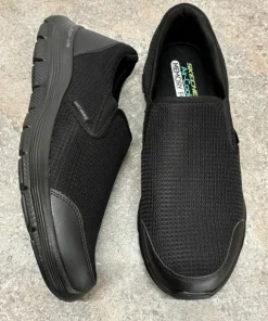 Buty męskie czarne sportowe do biegania Air-Cooled wsuwane duży rozmiar