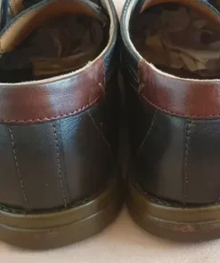 Buty męskie skórzane brązowe