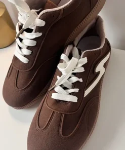 Buty sportowe brązowe