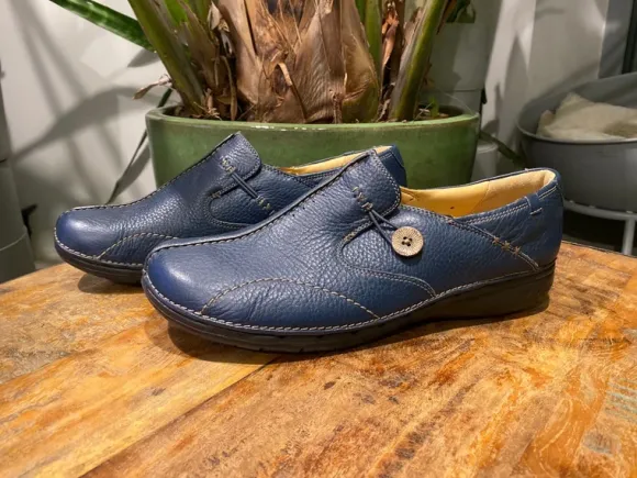 Clarks 100% skóra wewnątrz i na zewnątrz, 100% leather inside and outside