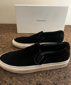 Common Projects slip in suede shoes