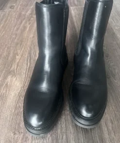 Czarne botki / sztyblety damskie klasyczne eleganckie