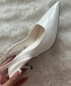 Elegante højhælet sandaler