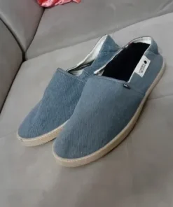 Espadryle kolor jeans