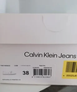 Granatowe Espadryle Calvin klein 38
