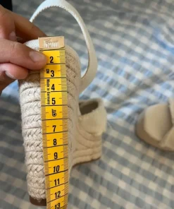 Klackskor 37 beige