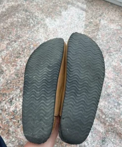 Klapki damskie barefoot zabudowane