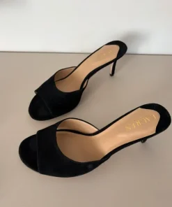 Klapki Lauren Ralph Lauren 40 8,5 zamszowe zamsz suede sandals