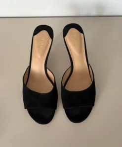 Klapki Lauren Ralph Lauren 40 8,5 zamszowe zamsz suede sandals