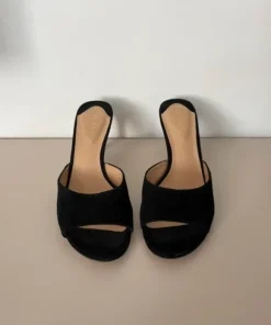 Klapki Lauren Ralph Lauren 40 8,5 zamszowe zamsz suede sandals