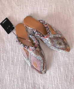 Klapki Mango,nowe,rozm.36/37,boho chic