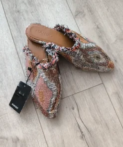 Klapki Mango,nowe,rozm.36/37,boho chic