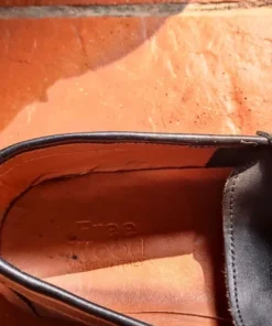 Leather made in Italy mocassinos black