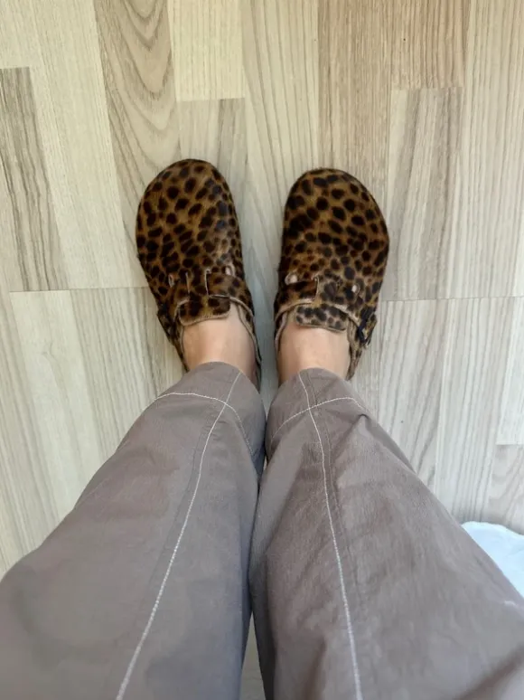 Leopard sko