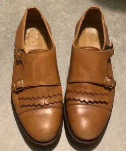 Låga monkstrap-skor