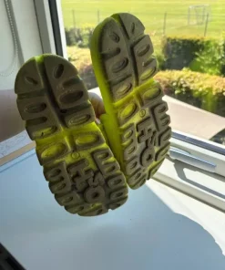 Lime grønne sko