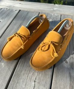 Loafers i mocka - Sacoor - storlek 42